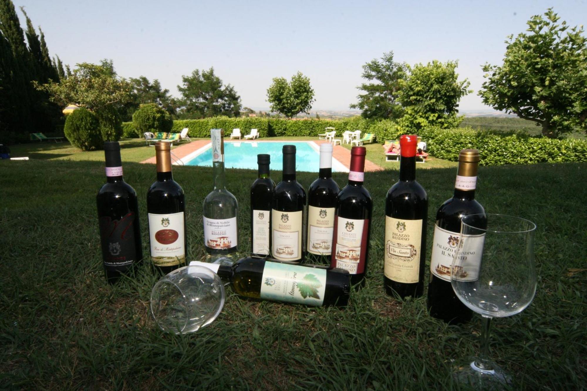 Agriturismo Palazzo Bandino - Wine Cellar, On Reservation Restaurant And Spa キアンチャーノ・テルメ エクステリア 写真