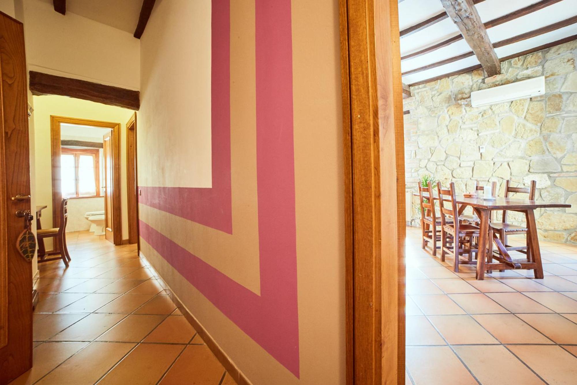 Agriturismo Palazzo Bandino - Wine Cellar, On Reservation Restaurant And Spa キアンチャーノ・テルメ エクステリア 写真